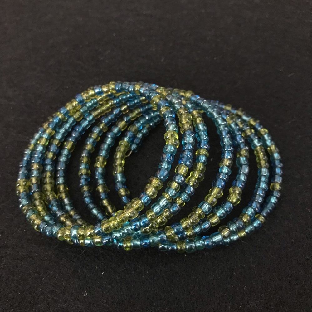 NEW Pretty stretch coil wraparound bracelet.